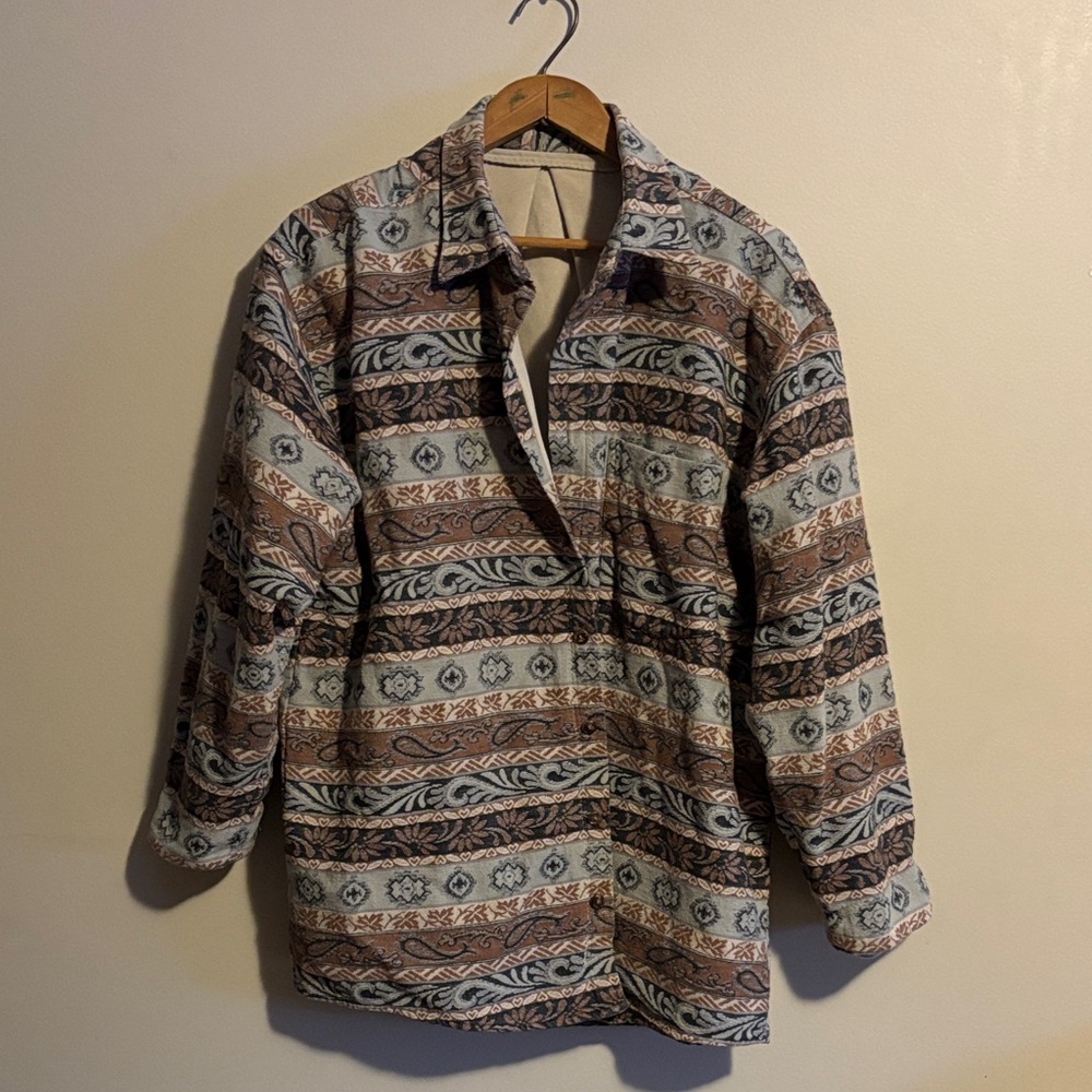 Unisex Patterned Jacket